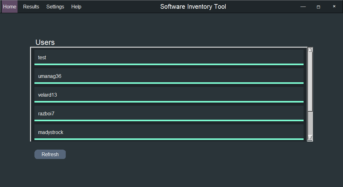 SIEVE Admin/Users Page